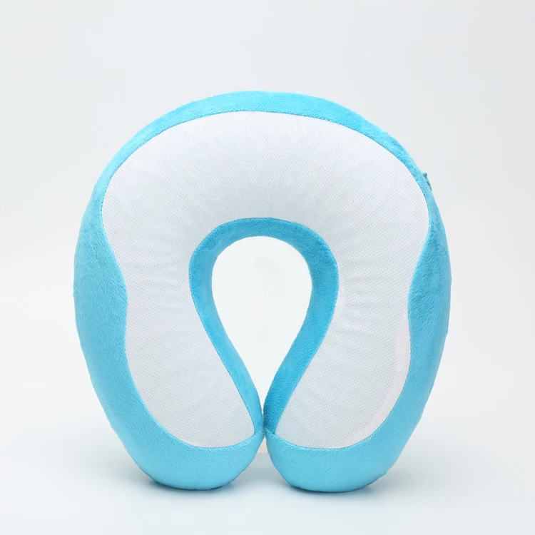 Meijie brand U shape cool gel pillow travel memory foam air pillow