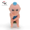 PVC customized thinking boy toys figure
