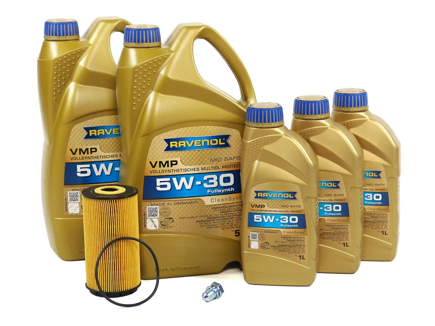 Buy BLAU J1A5106-B Audi A8 Motor Oil Change Kit - 1997-99 w/ 8 Cylinder