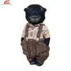 Retro Germany Plush Stuffed Teddy Bear Which Can Moving Head Leg Sitting