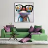 1 Pieces/set Canvas Painting Modular picture wall Printing Cute Animal Frog Wall Art Picture with Modern Wall Paintings