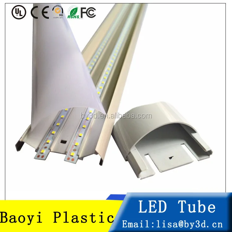 China Made Semicircle LED TUBET8 Energy-Efficient LED light Bar Strip 120cm Milky-White bulb lamp for Indoor Lighting