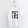Dark Girl Comic Women Casual T Shirt O-Neck Short Sleeve White Formal T Shirt Tees Tops Female for Wholesale and Dropship