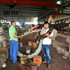 Amusement park realistic animatronic silicone rubber snake for sale