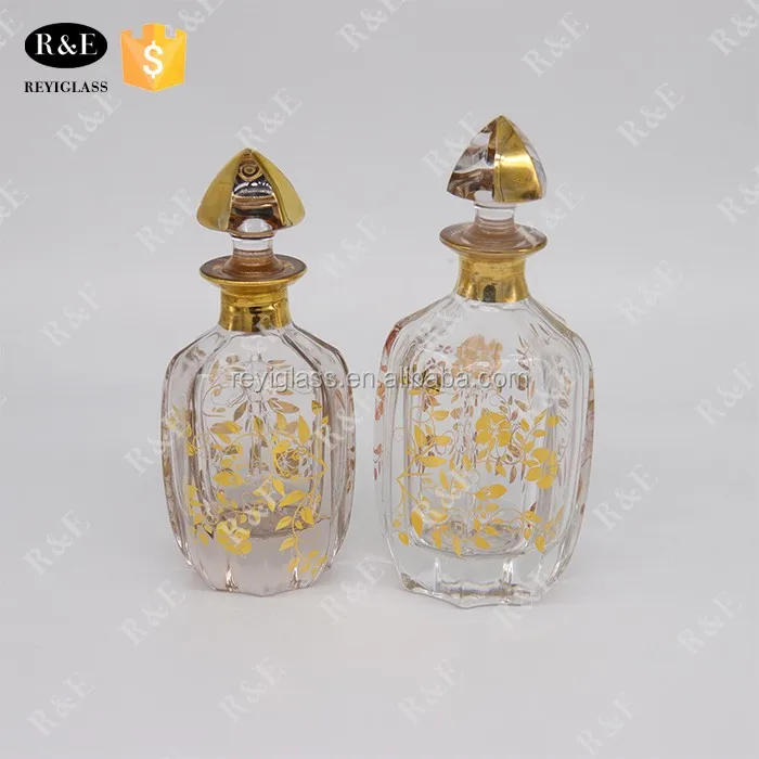 150ml And 250ml Golden Decanter For Arabic Perfumes Like Oud Buy