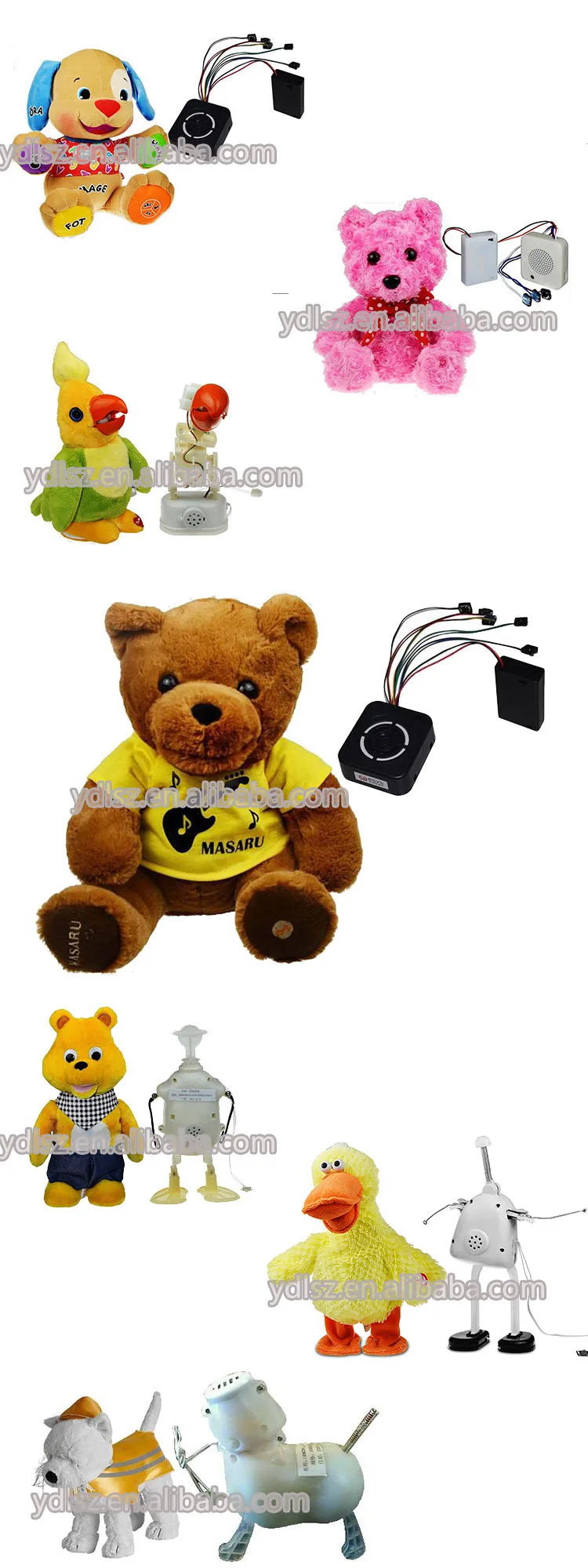 voice recorder for plush toys