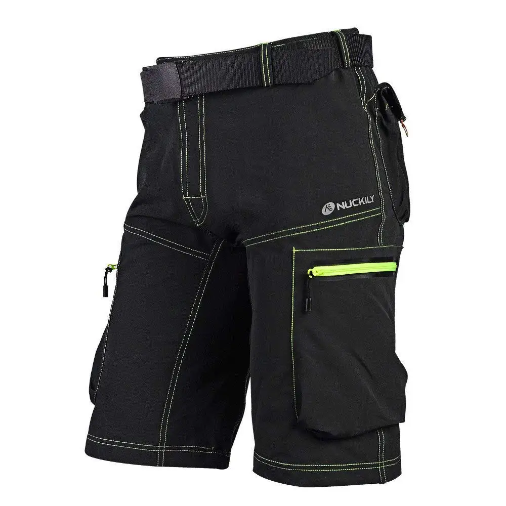 NUCKILY Summer MTB Shorts Mens Sports Bike Riding Short Pants Leisure Cycling Clothing