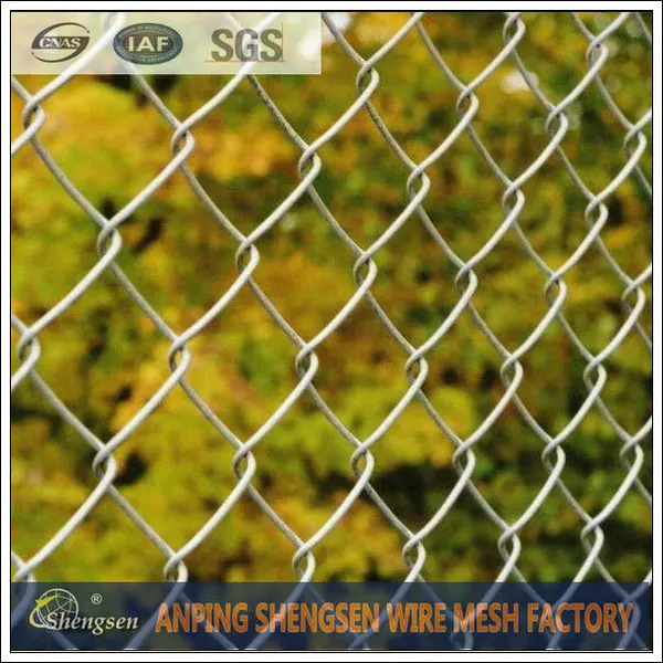 factory price pvc coated chain link sport fence