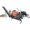 PTO firewood processor use on tractor