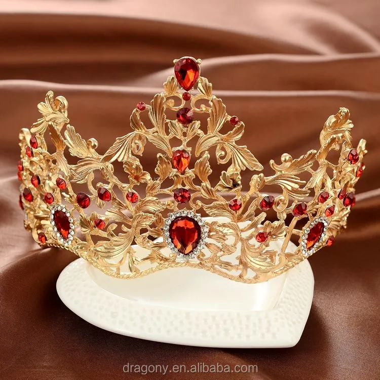 Fashionable Beautiful Bridal Tiara Wedding Hair Flower Crown Tall