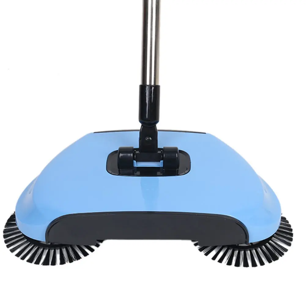 Get Quotations · Sweeping Machine Hand Push Home Vacuum Cleaner Without Electric Broom Sweeping Broom Suit (blue)
