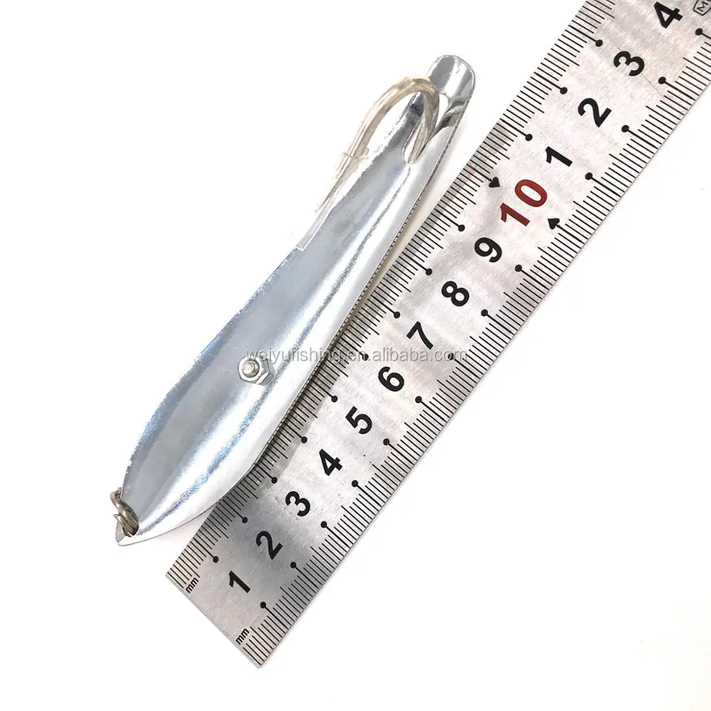 Stainless Steel Drone Spoon Wholesale Fishing Lure Spoon Weihai Factory Mustad Hook Fishing