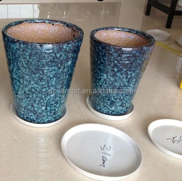 10 Inches Square Ceramic Planter Saucer Buy Square Ceramic Planter