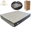 10 inch vacuum roll up packing king size latex pocket spring mattress in a box