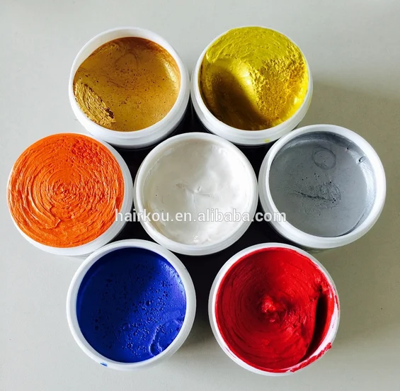 Water Based heavy Hold easy Clean hair  Coloring  pomade  