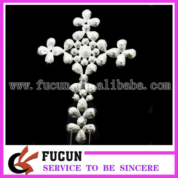 pear rhinestone cross cake topper ivory 1b.jpg