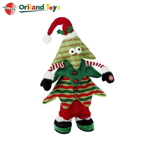 singing plush christmas tree