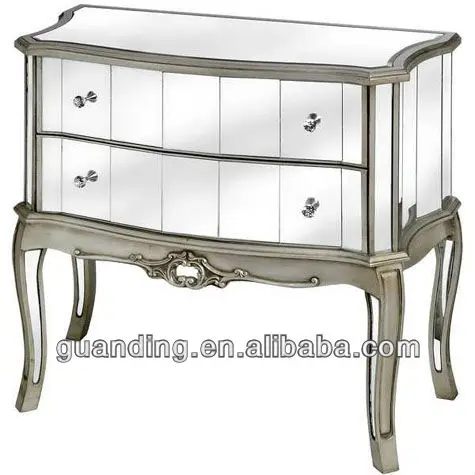 Antique Style Venetian Mirrored 2 Drawer Chest Buy Venetian