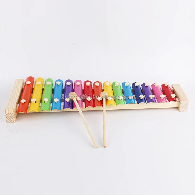 wooden rainbow xylophone