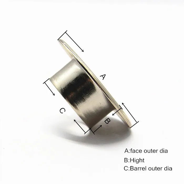 Hot Sale Metal Brass Eyelets For Bags