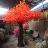 plastic decoration artificial fake tree artificial maple tree plastic tree use for party for bar for hotel decor