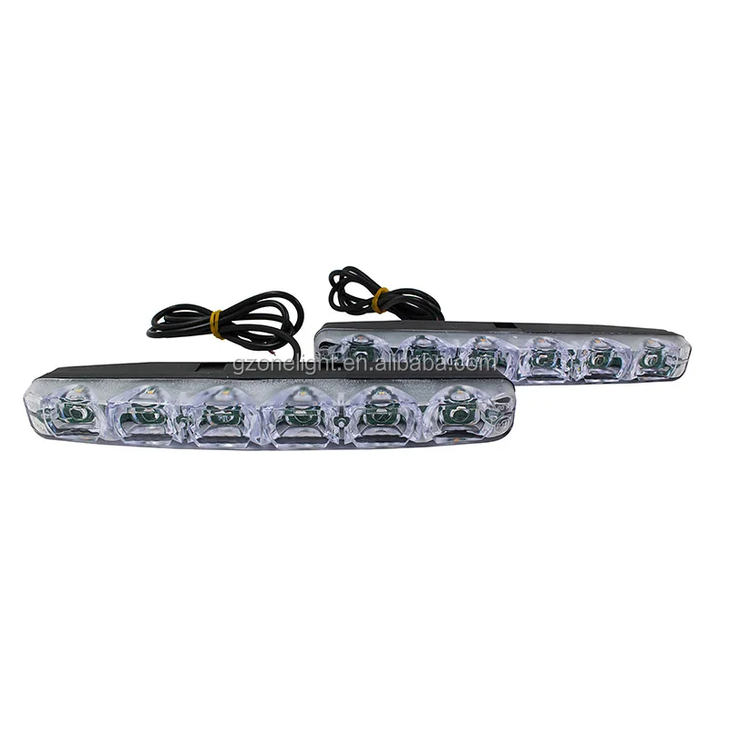 Hot Sale! Promotion 2pcs/set Universal Car Light White&yellow 6led