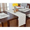 Cotton floral table runner lace table runner roll