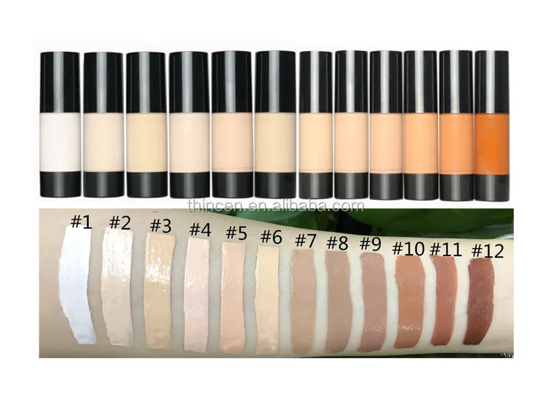 Private Label Liquid Foundation Multi-Colored Foundation Waterproof And Long Lasting