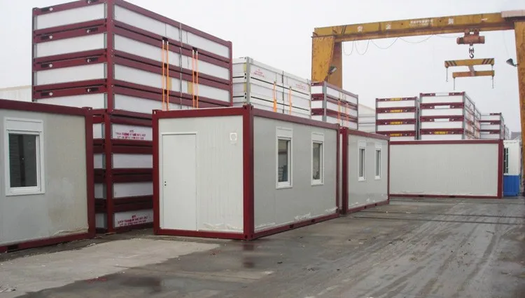 Manufacturers New Style Design Prefab Bali Cost Custom Fancy Construction Site Prefab Living House living 20ft container house