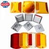 Double Sides Yellow 300m Reflective Distance ABS Plastic Road Stud