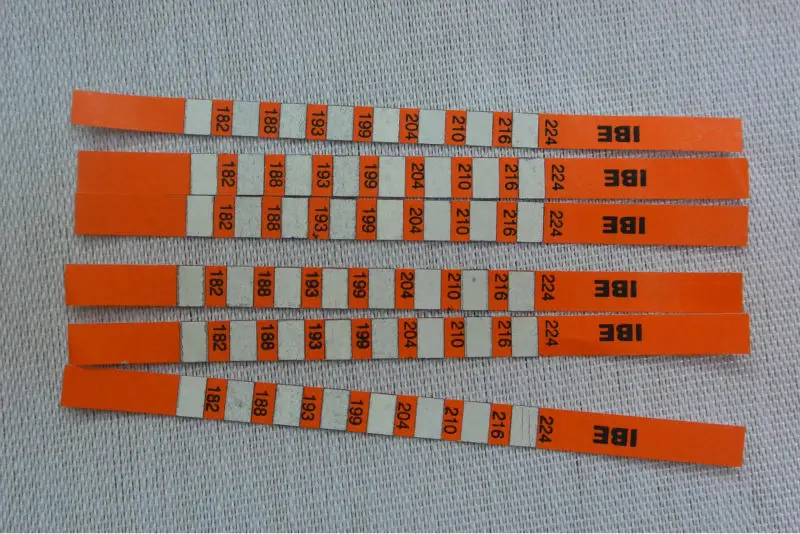 IBE THERMO PAPER TEMPERATURE TRANSFER INDICATOR TEST PAPER, View