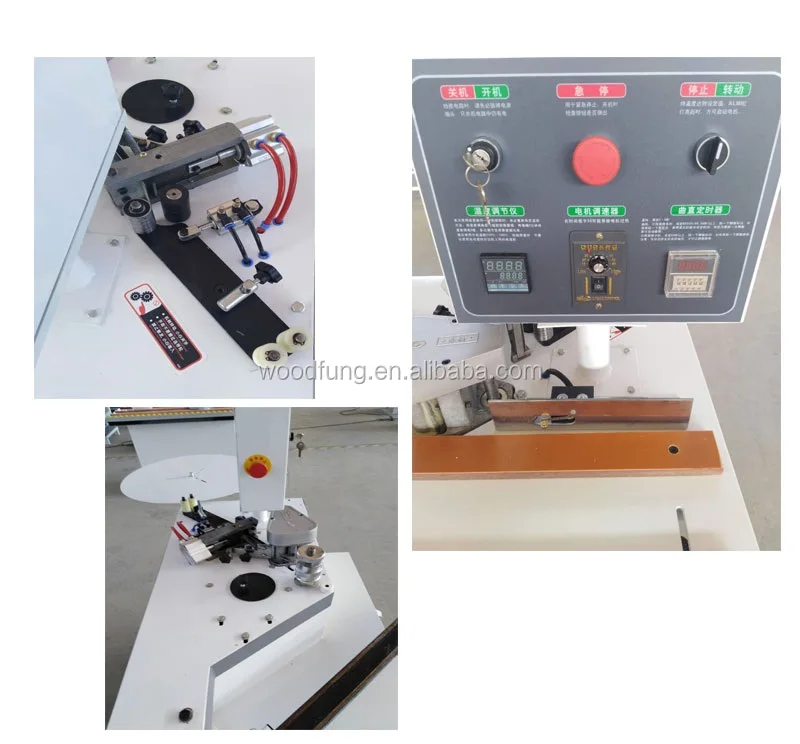 woodworking manual edge banding machine with micro computer