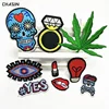 Custom embroidered your DIY iron on patch set, iron on embroidery applique