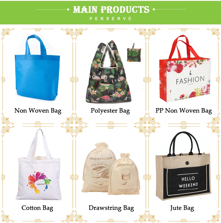 Custom Printed Eco Friendly Recycle pp Fabric Non Woven Wine Shopping ...