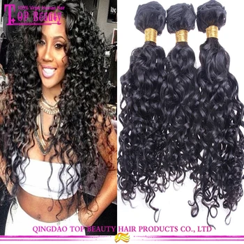 New Products High Quality Virgin Human Hair Loose Curly Extensions