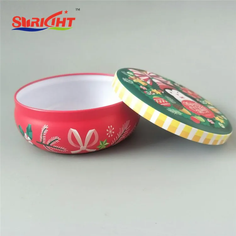 Christmas gift sets global gift candle soy candle tin