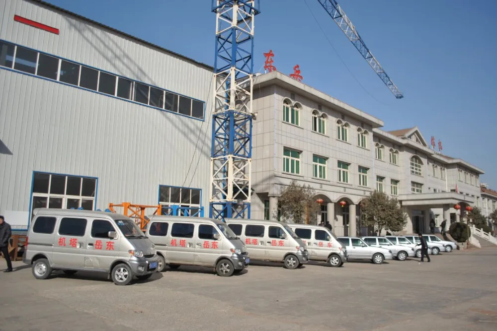 8t tower crane price spare parts china supplier in indonesia