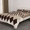 single/double/king/super king size microfiber paris bed sheets with duvet cover