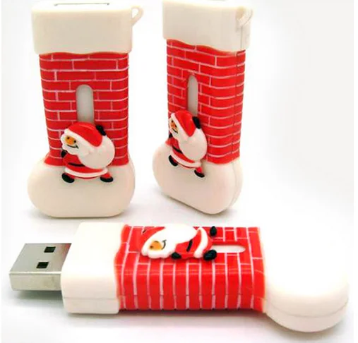 New business ideas Christmas cartoon character USB Memory Drive 8GB usb flash drive - ANKUX.COM