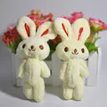 Cartoon Bouquet Plush Soft Rabbit Doll Mini Wedding Present Children Toy Gift Wholesale 2Pcs Set Kawaii