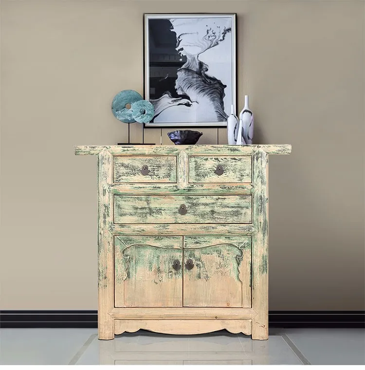 Chinese Antique Vintage Furniture Hand Painted Wooden Storage Buy Outdoor Wood Storage