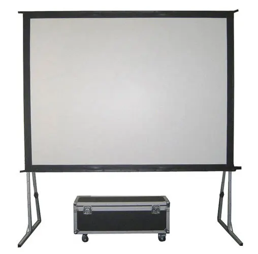 Vgesf120160fwb Fastfold Frame Legs 10' X 10' Screen Projector Video