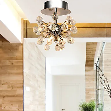 flush mount modern crystal ceiling lamp for living room lights cristal led ceiling light plafon lustres - Flush Ceiling Lights Living Room flush mount modern crystal ceiling lamp for living room lights cristal led ceiling light plafon lustres - Flush Ceiling Lights Living Room
