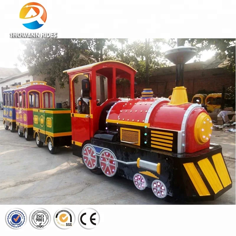 big model of toy train