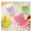 Portable Reel Design Notepaper Creative Random Length Sticky Note With Adhesive Tape Holder