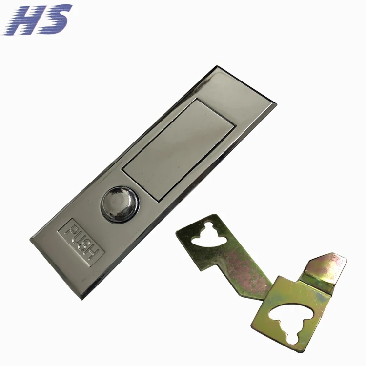 Stainless Steel Push Button Electric Cabinet Panel Door Lock - Buy ...