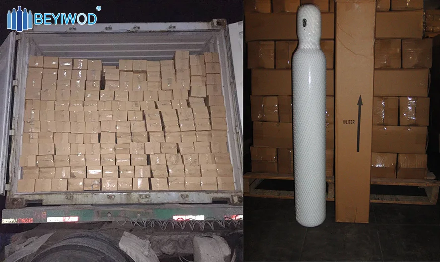 Hospital Use Medical Oxygen Cylinder 5l 10liter 40l High Pressure