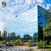 High performance energy saving facade double glazing panel curtain wall
