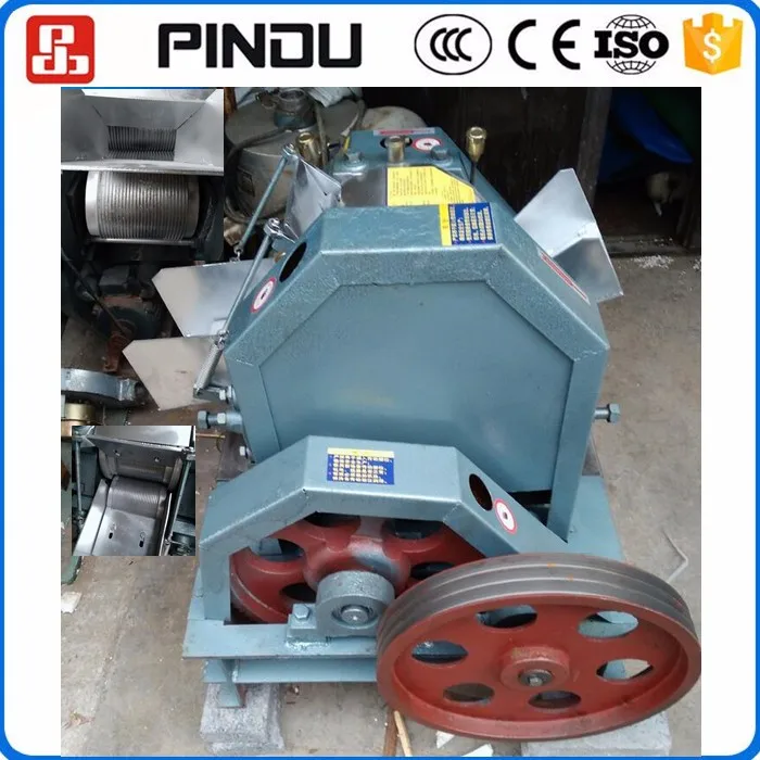 Verticle Mini Industrial Electric Sugar Cane Crusher Juicer Mill