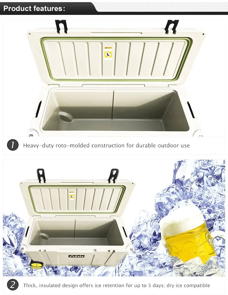 Ahic Dl120l Ice Barrel Cooler Wheels Custom Logo For Wine Buy Ice